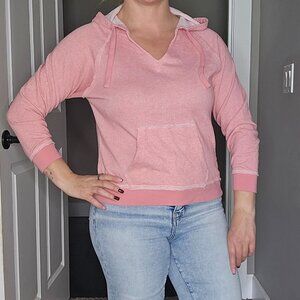 Pink Light Weight Hoodie